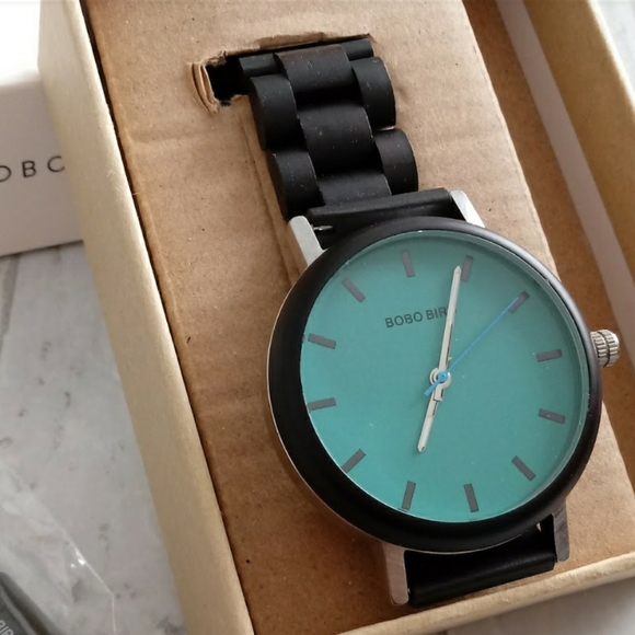 New Bobobird Men's Casual Luxury Genuine Wood Watch - Picture 2 of 6